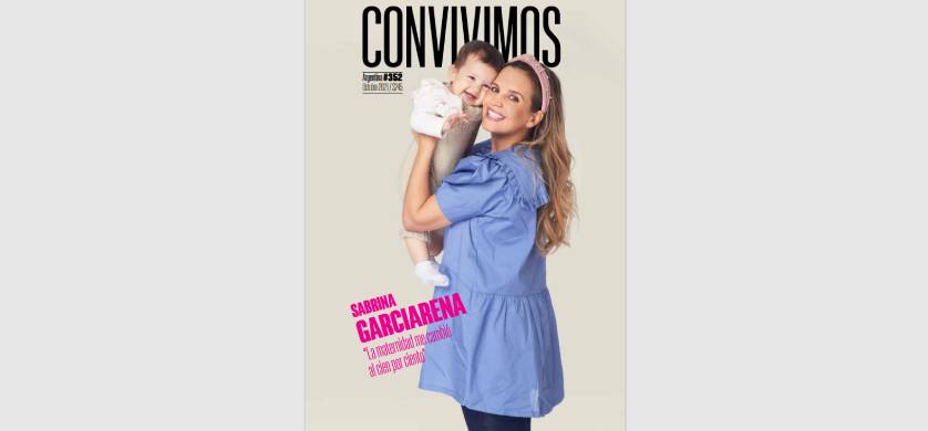 Sabrina Garciarena es la tapa de Convivimos de Octubre