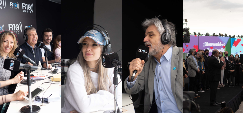 Radio 10 transmitió desde Tecnópolis en su reapertura
