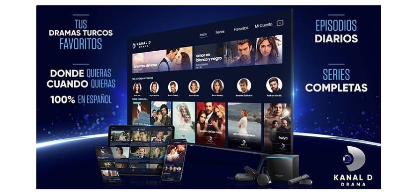 Kanal D Drama lanza su servicio de streaming para LATAM