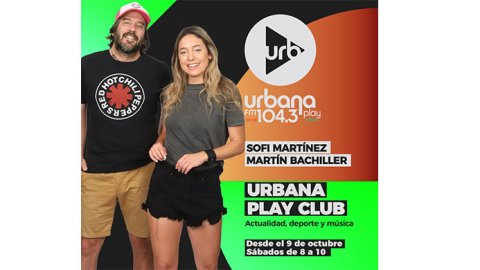 Urbana Play estrenó el sábado nuevo programa: Urbana Play Club
