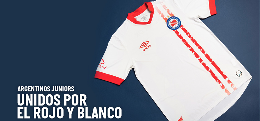 Con un homenaje a “los Cebollitas”, Umbro presenta la camiseta alternativa de Argentinos Juniors