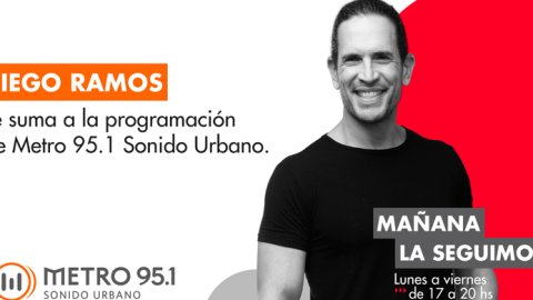 Diego Ramos se suma a la programación de Metro 95.1
