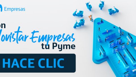 Movistar Empresas lanzó su campaña ''Tu Pyme hace click''