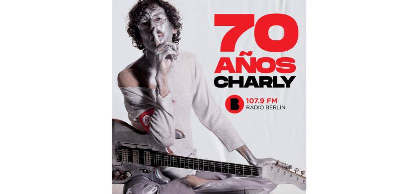 Radio Berlín festeja los 70 años de Charly García