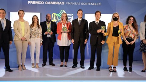 Se entregaron los premios "CAMBRAS Finanzas Sostenibles"