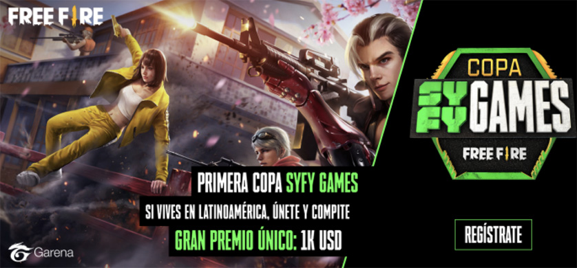 Llega la primera edición de la “Copa SYFY Games” 2021 en Latinoamérica