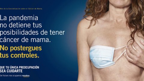 Prudential lanzó una campaña por la concientización sobre el cáncer de mama