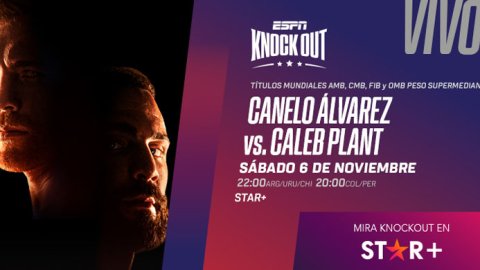 Star+: Canelo Álvarez tiene cita con la historia en ESPN Knockout 