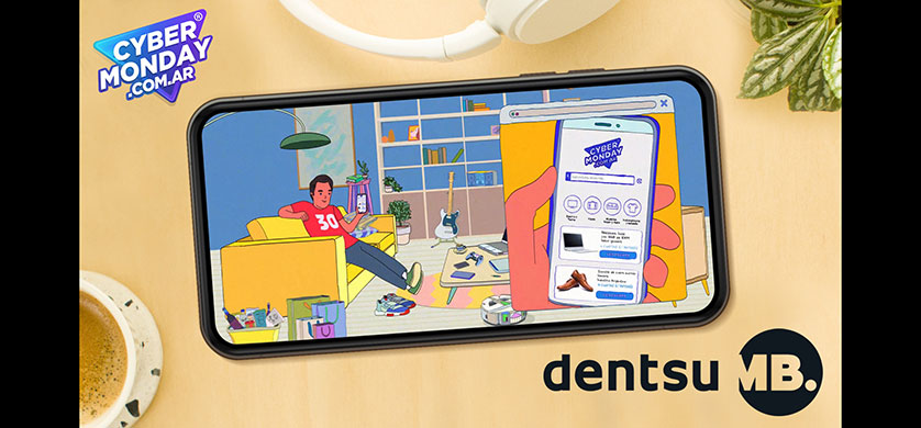 "Pantallas", la campaña de dentsuMB para el Cyber Monday 2021