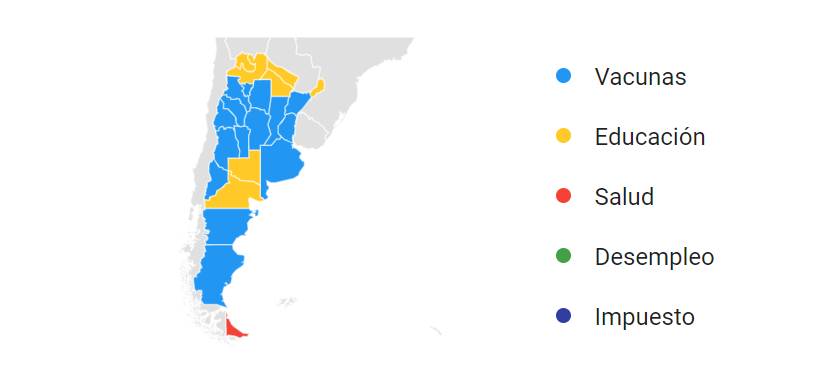 Google lanzó un nuevo sitio de Google Trends para las Elecciones 2021