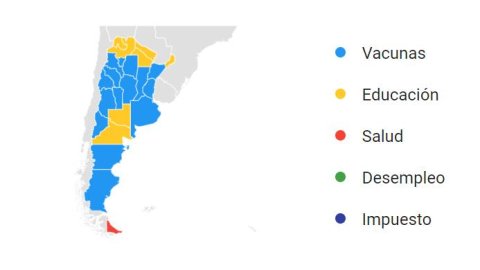 Google lanzó un nuevo sitio de Google Trends para las Elecciones 2021
