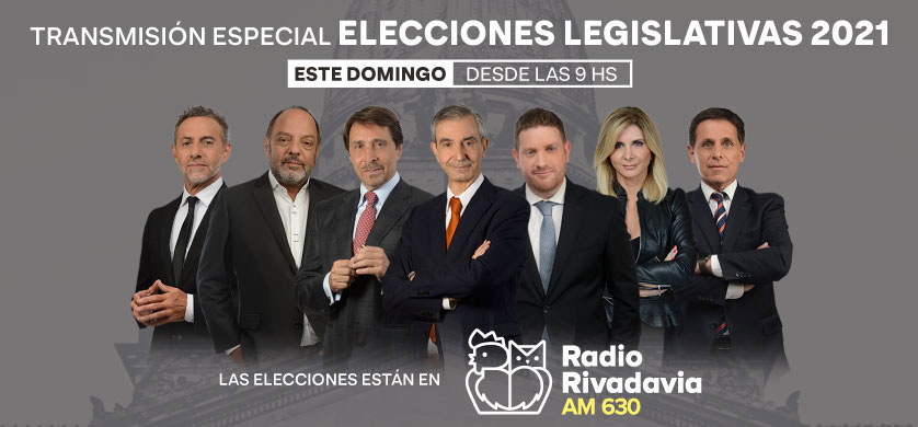 Radio Rivadavia anuncia programación especial para las elecciones legislativas 2021 