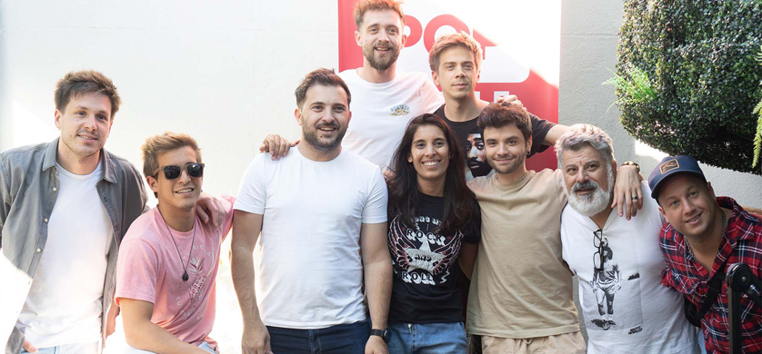 Márama brindó un show exclusivo para Pop 101.5