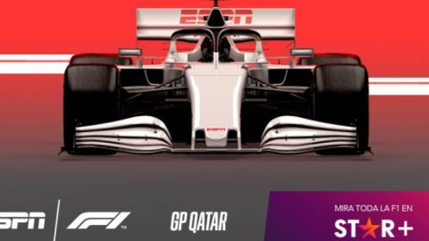 ESPN y STAR+ transmiten el GP de Fórmula 1 en Qatar