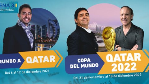Cadena 3 cubrirá el Mundial de Qatar 2022