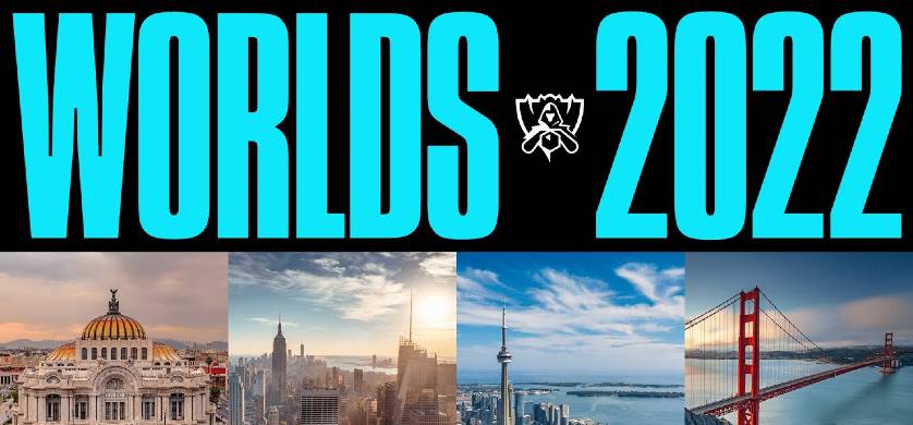 Riot Games presenta un recorrido por América del Norte para el League of Legends Worlds 2022