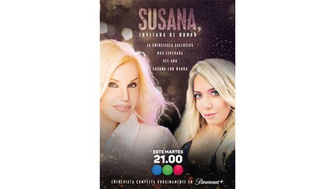“Susana, invitada de honor”, con Wanda Nara