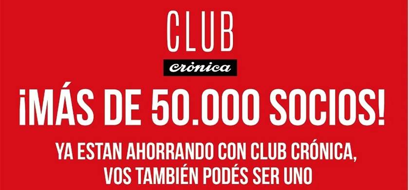 Más de 50 mil socios ya están ahorrando con Club Crónica