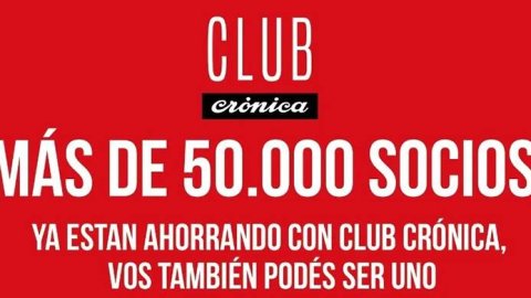 Más de 50 mil socios ya están ahorrando con Club Crónica