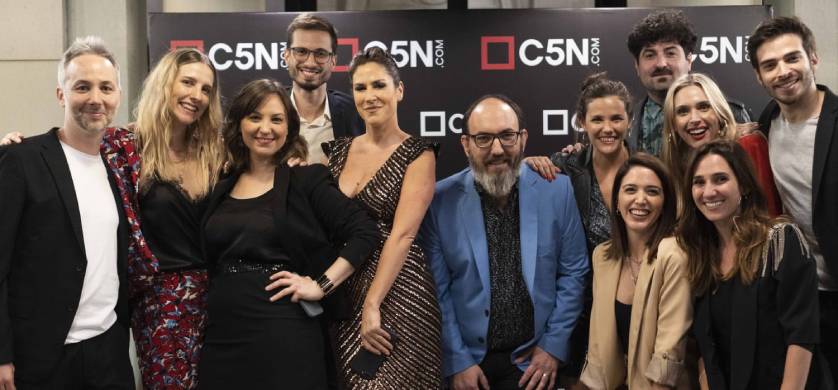 Lanzamiento de C5N.com en Rabieta
