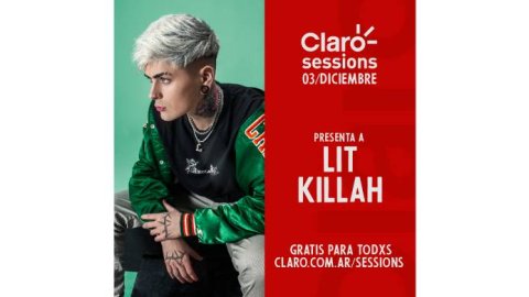 El freestyle de LIT killah se suma a Claro Sessions