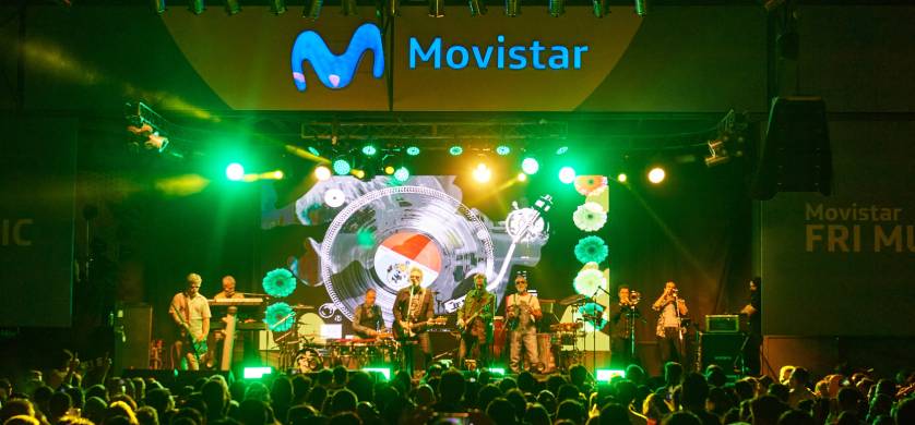 Volvió el Movistar Fri Music de la mano de Pericos & Friends