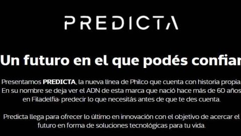 Philco Predicta, el lineal futurista con productos de última generación
