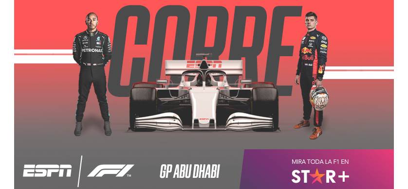 Fórmula 1: ESPN2 y Star+ transmiten la definición del campeonato en Abu Dhabi 