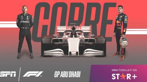 Fórmula 1: ESPN2 y Star+ transmiten la definición del campeonato en Abu Dhabi 