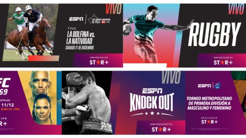 Final de Polo, URBA Top 12, UFC 269, Espn Knockout, finales Metropolitano de Hockey transmisión en vivo por Espn y Star+