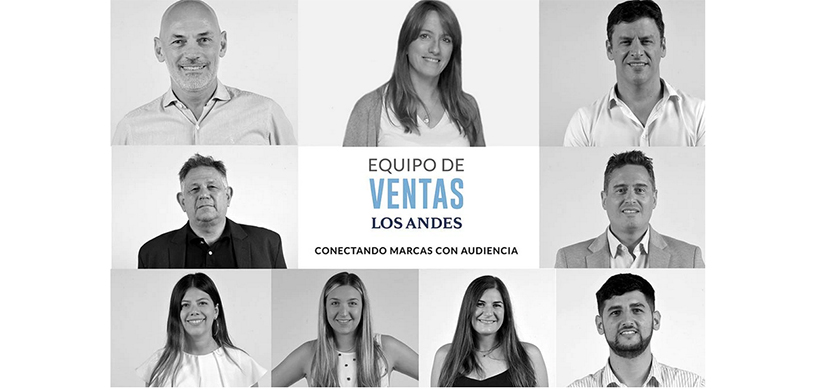 Los Andes presenta su equipo comercial con un renovado portfolio publicitario