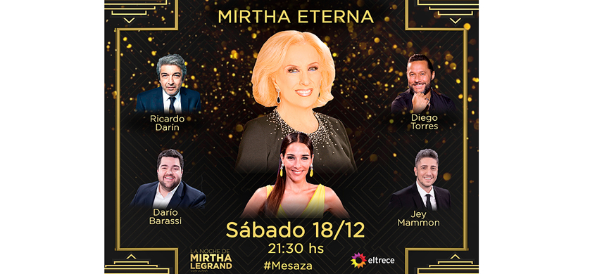 Mirtha Legrand regresa a la TV: quiénes serán sus invitados