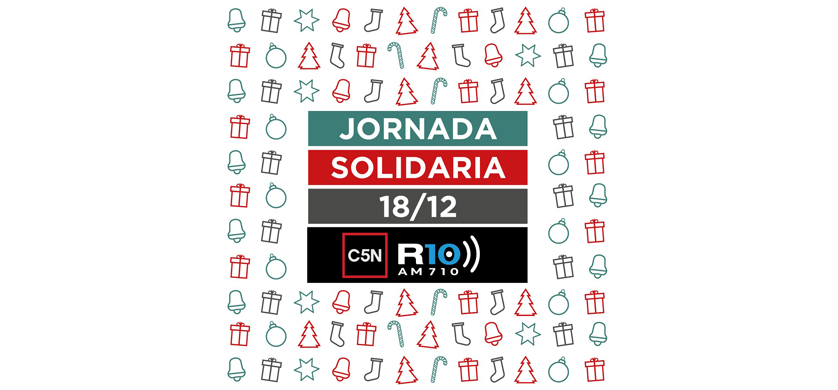 Acción solidaria de C5N y Radio 10