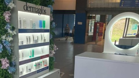 Acción de Dermaglós en los principales shoppings