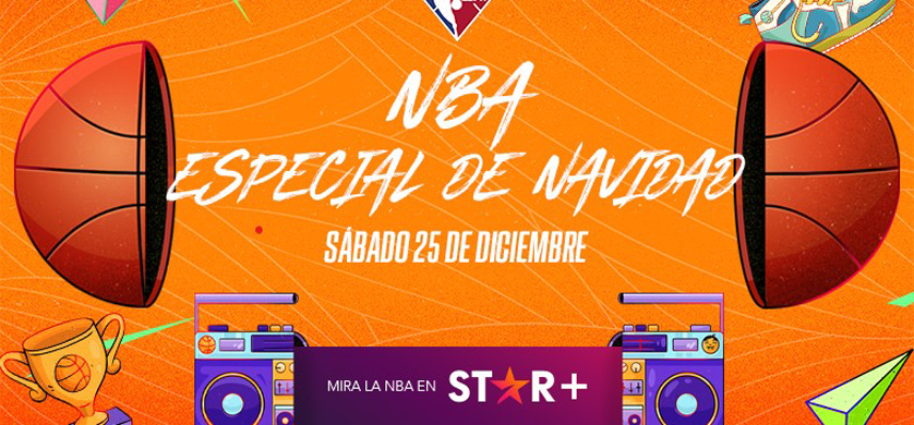 El Christmas Day de la NBA en VIVO por STAR+
