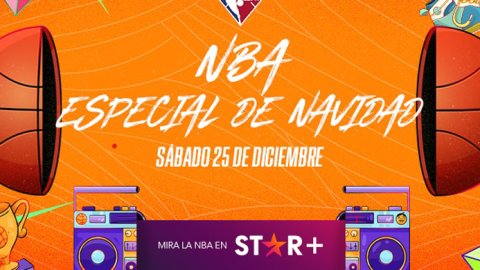El Christmas Day de la NBA en VIVO por STAR+