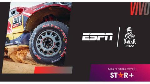 STAR+ transmitirá el DAKAR 2022 desde el desierto de Arabia Saudita 