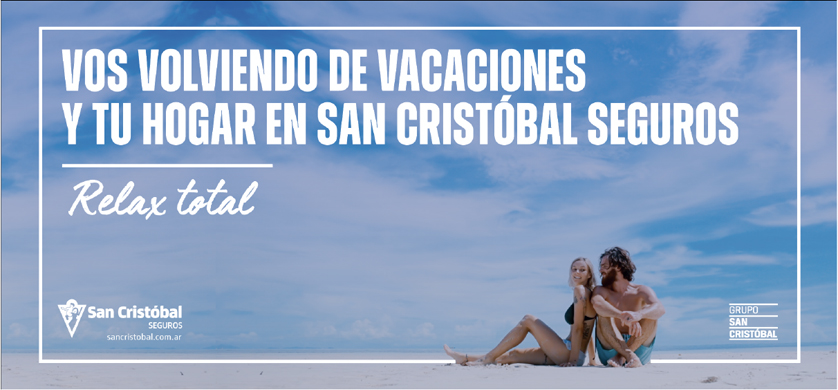 "Relax Total", la nueva campaña de verano de San Cristóbal Seguros