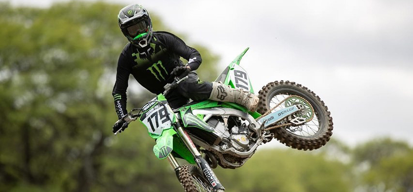 Kawasaki en el supercross del verano