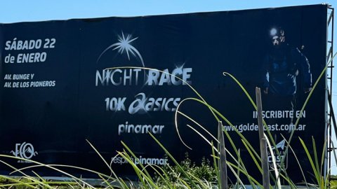 Llega Night Race ASICS Pinamar 2022