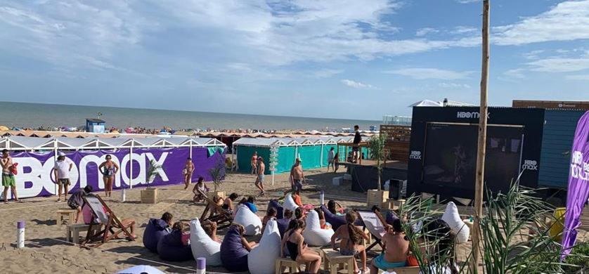 Última semana de playa de HBO Max en Pinamar
