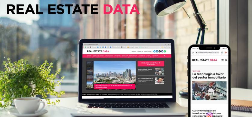 Real Estate Data rediseñó su sitio digital