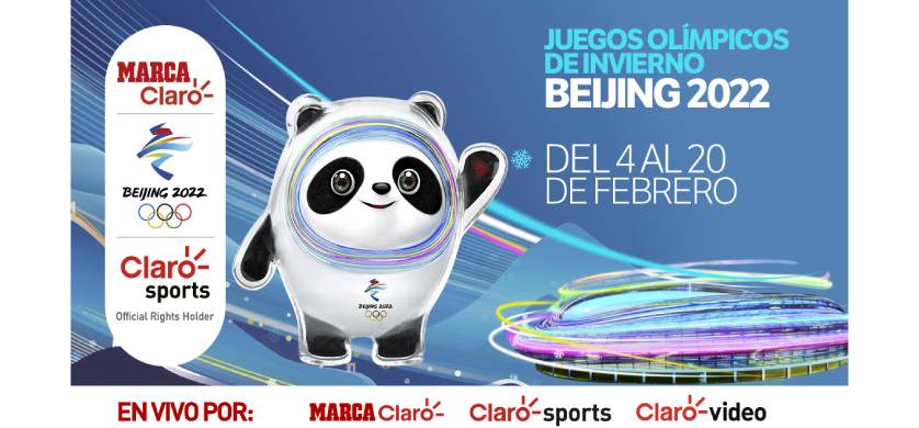 Marca Claro transmitirá los Juegos Olímpicos de Invierno Beijing 2022 por YouTube