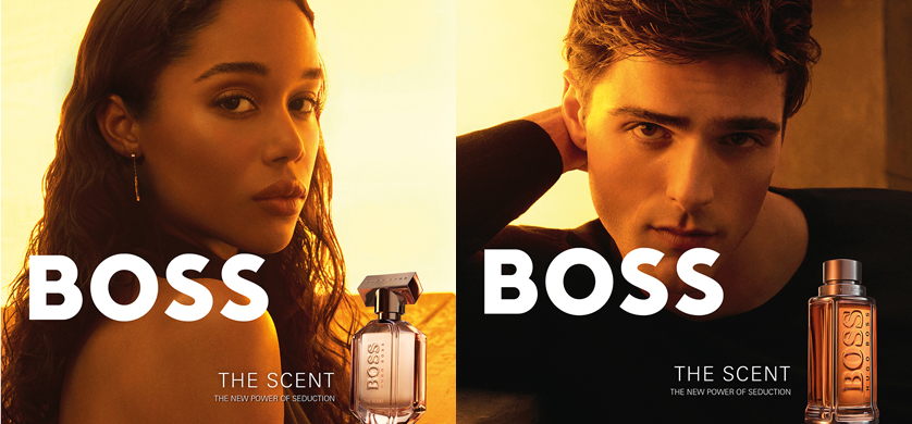 Jacob Elordi y Laura Harrier son las nuevas caras de BOSS The Scent