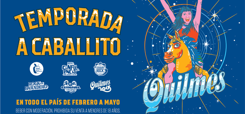 Quilmes será la cerveza oficial de los festivales nacionales 2022