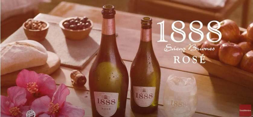 1888 Rosé lanza una campaña por su nueva presentación de 500ml