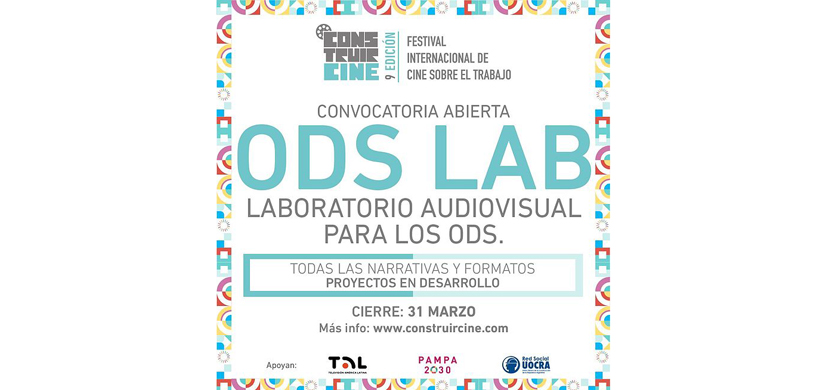 Construir Cine abre la inscripción para la segunda edición del ODS LAB