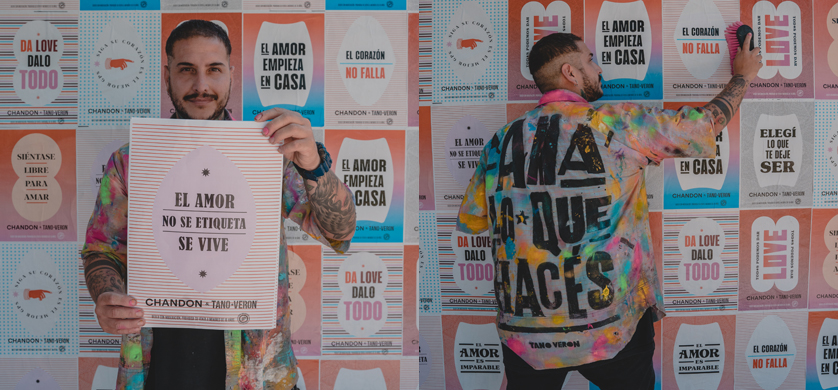 “Amor sin Tags”, la nueva campaña de Gloss para Chandon