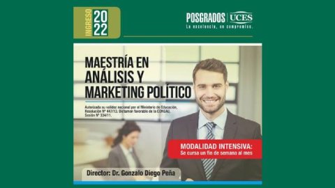 Posgrados UCES: Maestría en Análisis y Marketing Político