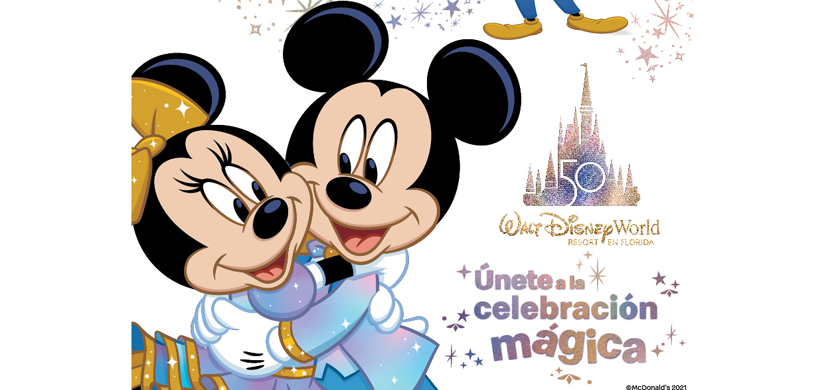 McDonald's presenta una colección exclusiva de Cajita Feliz con personajes históricos de Disney